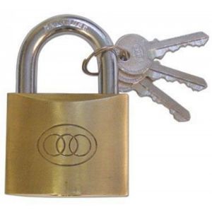 TriCircle Brass Padlock (20mm to 63mm)